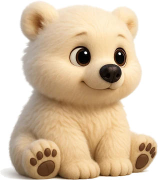 Frost the polar bear cub