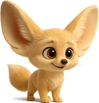 Sandy the fennec fox