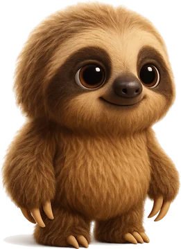 Sloane the baby sloth